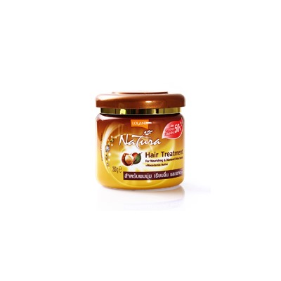 Маска  для лечения волос с Макадамией от Lolane Natura 500 ml/NATURA hair treatment macadamia butter 500 ml/
