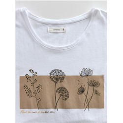 T-Shirt im Kimono-Stil