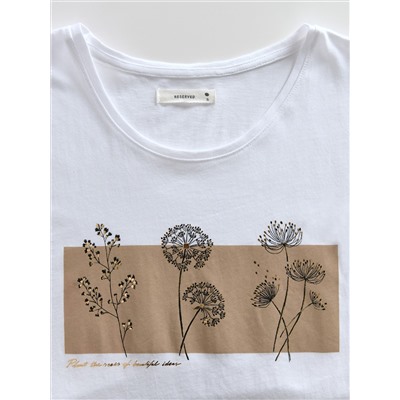 T-Shirt im Kimono-Stil