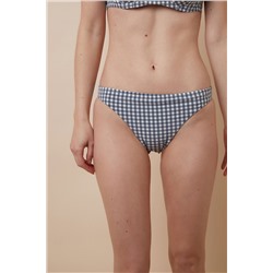 Braguita de biquini Pixie Blanco y azul marino