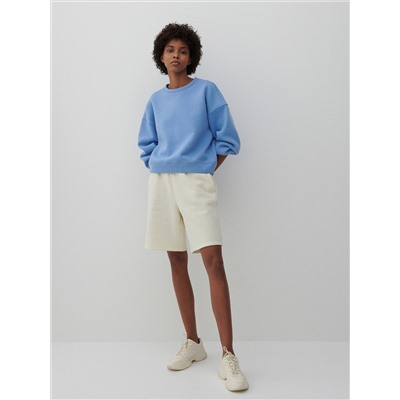 Shorts aus Sweatjersey