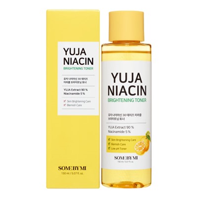 SOME BY MI YUJA NIACIN BRIGHTENING TONER Тонер для лица с экстрактом юдзу 150мл