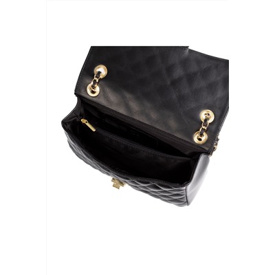 Bandolera de piel Negro - Firenze Artegiani