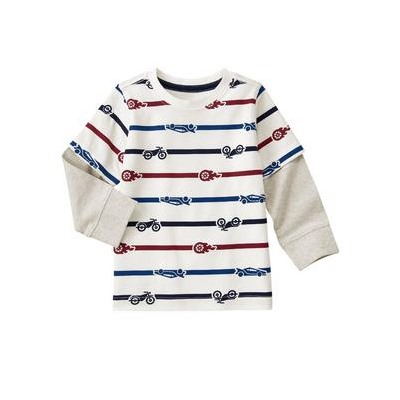 Moto Stripe Tee