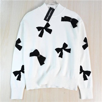 Милый свитер с бантами   KARL LAGERFEL*D ОРИГИНАЛ! 😎