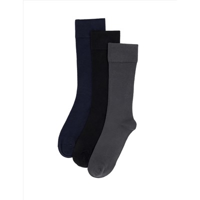 Renkli 3'lü Set Çorap