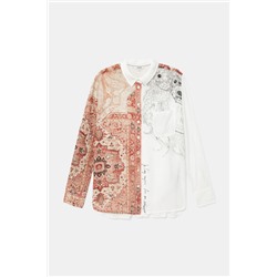 Camisa boho de bambula
