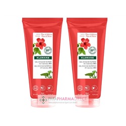 Klorane Cupuaçu Gel Douche Nutritif Fleur d'Hibiscus 2x200mlLot  × 2
