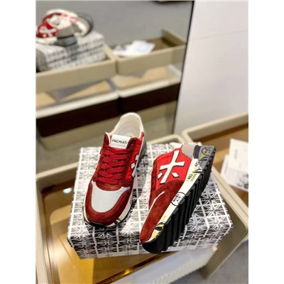 Какие красивые 😍  Premiat*a Lander Trainers 1:1 Натуральная замша/кожа, оригинальная ткань, суперлегкая и комфортная подошва