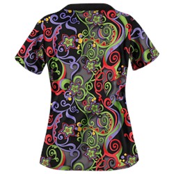 UA Imperial Garden Granite Print Scrub Top