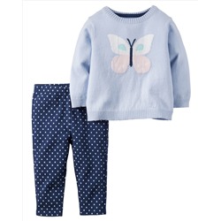 2-Piece Little Sweater Set