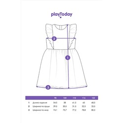Платье PLAYTODAY, 1088842