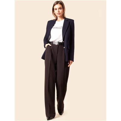 Жакет трикотажный из тонкого футера с эластаном на подкладке