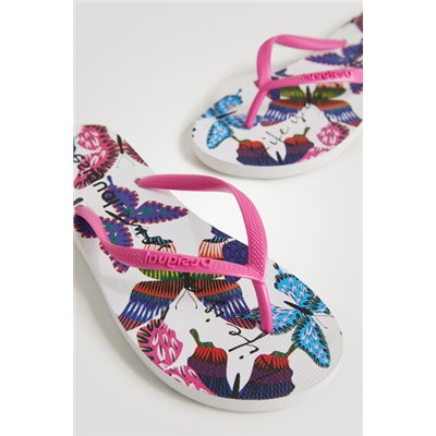 Chanclas mariposas