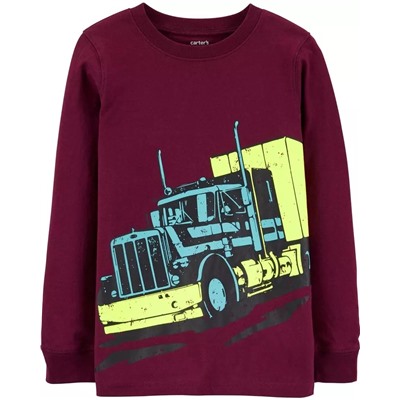 Carter's | Kid Neon Truck Jersey Tee
