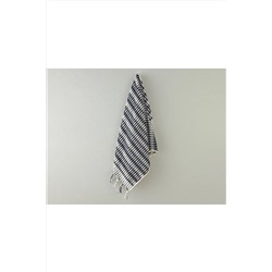 English Home Endi Line Pamuklu İpliği Boyalı Yüz Havlusu 50x80 Cm Siyah-açık Bej 10040687