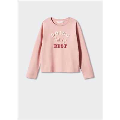 Camiseta estampada algodón