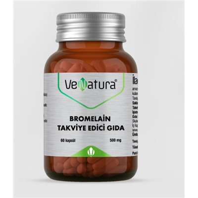 Bromelain 500мг 60 кап VENATURA