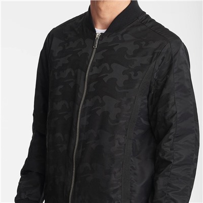 CAMO BOMBER JACKET
