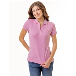 SOLID INTERLOCK HEATHER POLO SHIRT