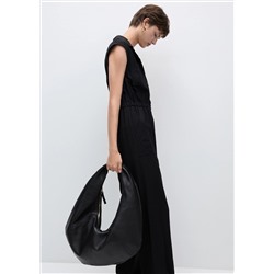 Mono bolsillos cuello camisero