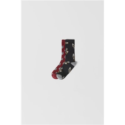 KIDS/ PACK DOS CALCETINES ANIMALES