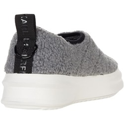 Karl Lagerfeld Paris Quilted Curly Sherpa Lined Slipper Sneaker