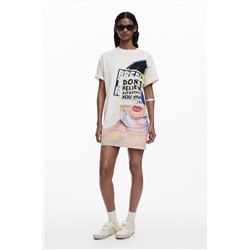 Vestido estilo camiseta