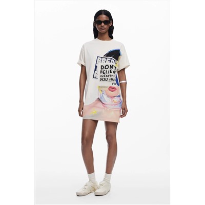 Vestido estilo camiseta