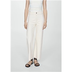 Jeans Catherin culotte tiro alto