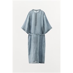 LIMITED EDITION LINEN BLEND SHIRT DRESS
