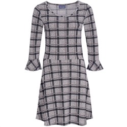 Damen Kleid mit Trompetenärmel