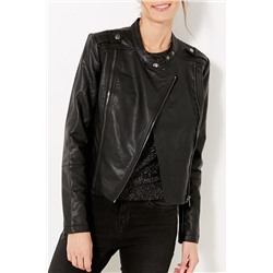 Chaqueta biker Negro