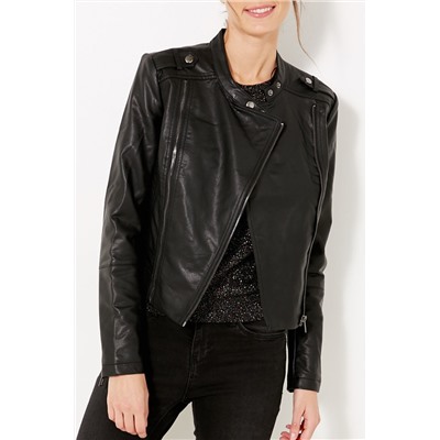 Chaqueta biker Negro