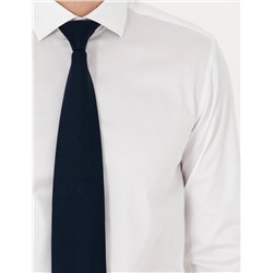 Beyaz Ex. Slim Fit Uzun Kollu Basic Gömlek