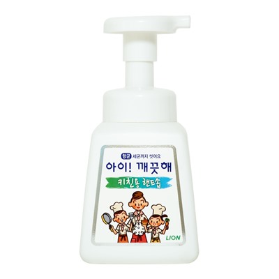 LION Ai kekute Foam handsoap (kitchen) 250ml Жидкое пенное (кухонное) мыло для рук с ароматом мяты 250мл