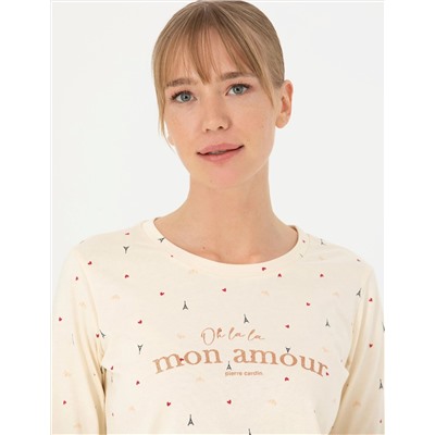 Açık Sarı Pijama Takımı