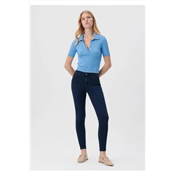 MaviTess Koyu Gold Luxury Jean Pantolon 100328-82196