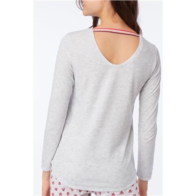 Camiseta Clementine Gris claro