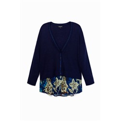 Jersey de tricot con botones