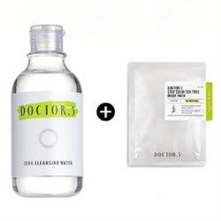 Good-Bye Trouble Zero Cleansing Water + Stay Calm Tea Tree Mask Sheet 1ea, Очищающая вода для чувствительной кожи