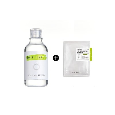 Good-Bye Trouble Zero Cleansing Water + Stay Calm Tea Tree Mask Sheet 1ea, Очищающая вода для чувствительной кожи