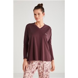 Yumuşak dokulu pijama takımı