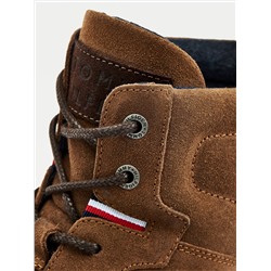 TOMMY HILFIGER PADDED SUEDE BOOT