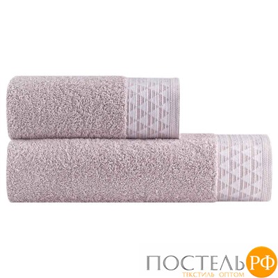 Полотенце Arya жаккардовое 70x140 Sean Розовый