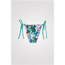 Braguita bikini floral reversible