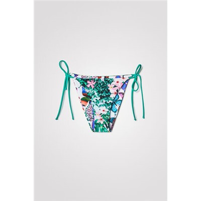 Braguita bikini floral reversible