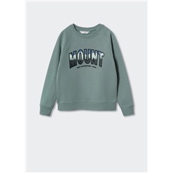 Sudadera algodón estampada -  Niño | MANGO OUTLET España