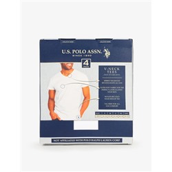 4 PACK V-NECK T-SHIRTS
