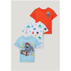 Multipack 3er - Kurzarmshirt